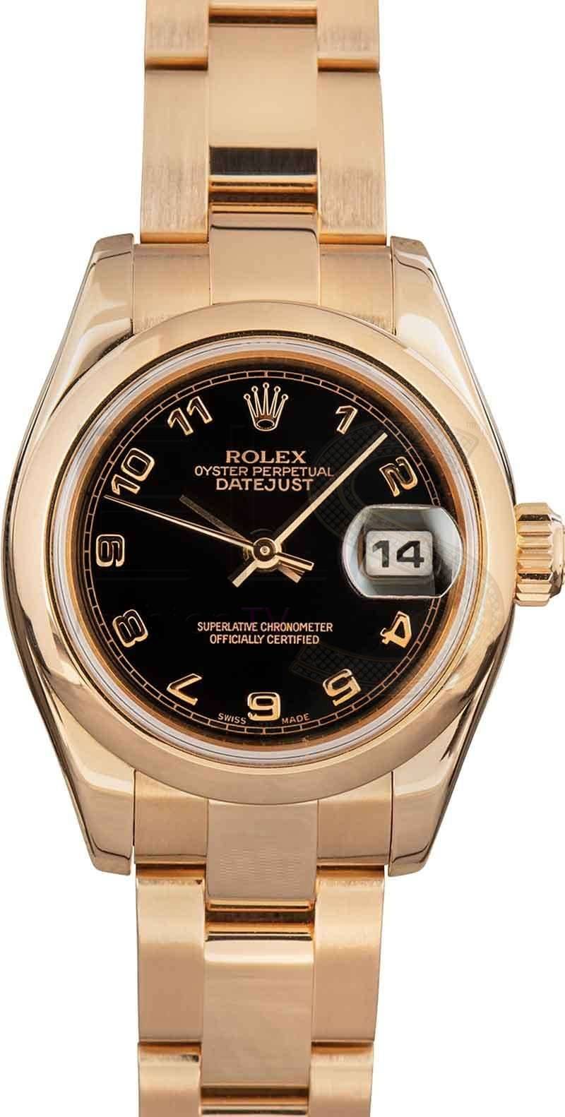 Ladies Datejust 179165 Everose Gold Ladies Datejust 179165 Everose Gold ELS Fashion TV