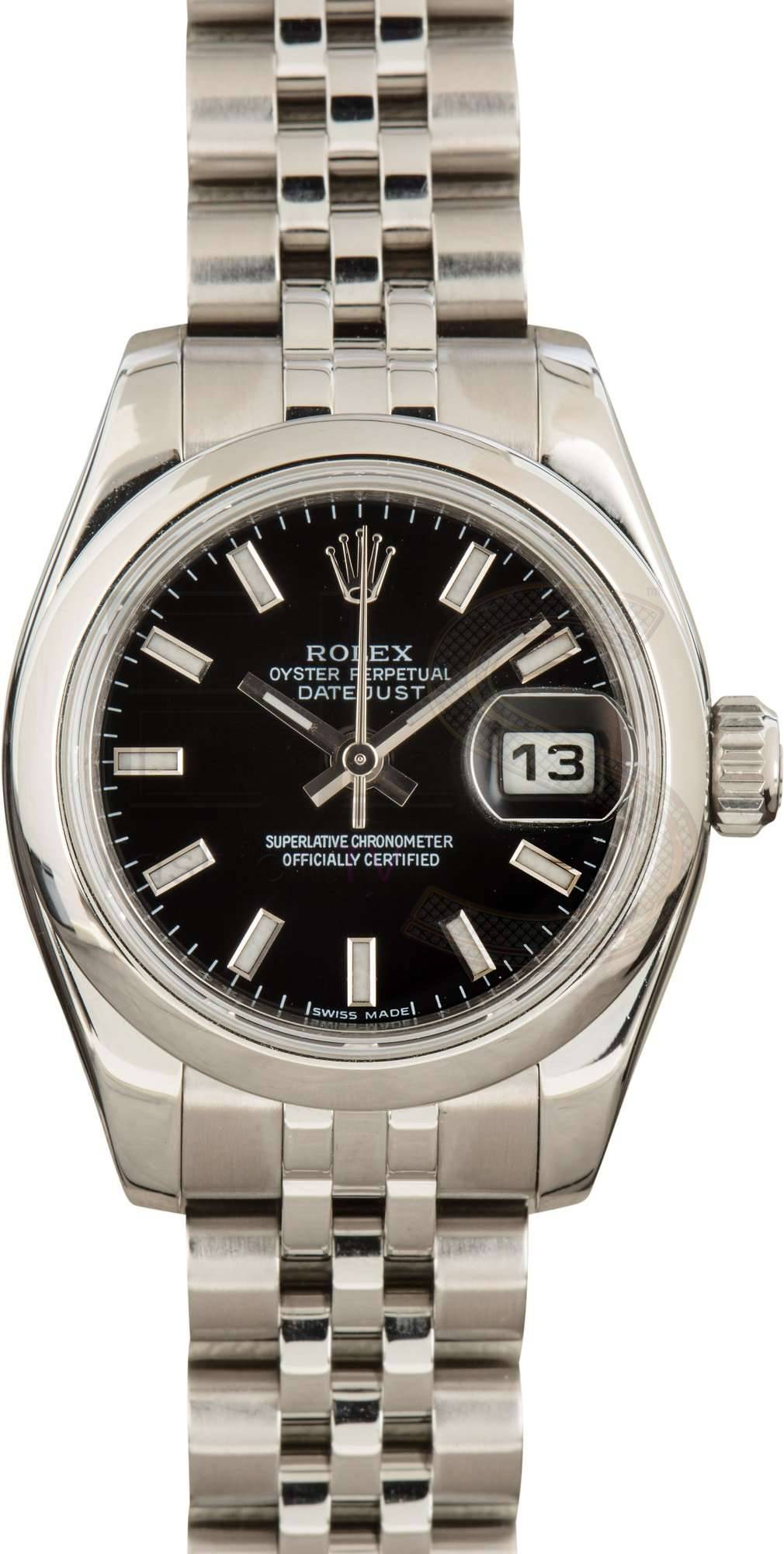 Ladies Rolex Datejust 179160 Stainless Steel Ladies Rolex Datejust 179160 Stainless Steel ELS Fashion TV