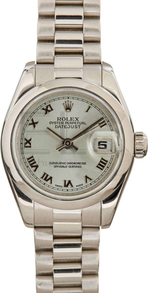 Ladies Rolex Datejust 179166 Glacier Blue Dial ELS Fashion TV