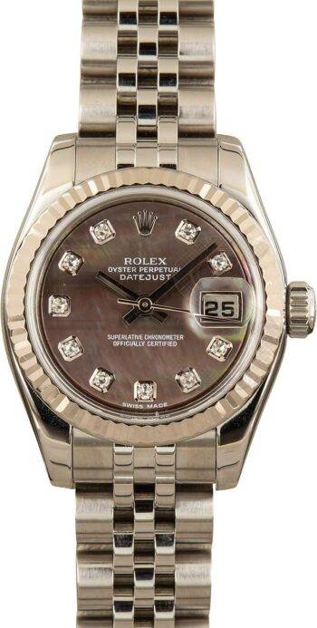 Ladies Rolex Datejust 179174 Diamond Dial ELS Fashion TV