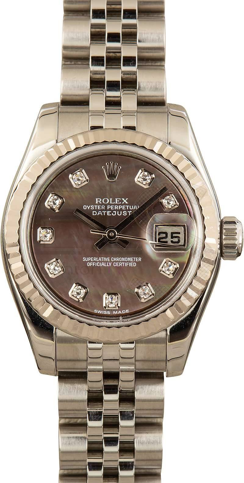 Ladies Rolex Datejust 179174 Diamond Dial ELS Fashion TV