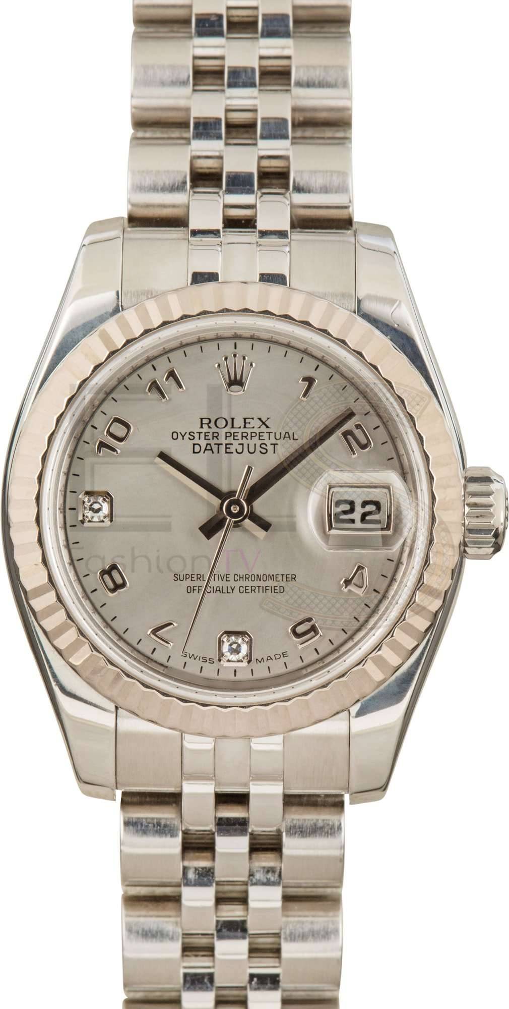 Ladies Rolex Datejust 179174 Stainless Steel Ladies Rolex Datejust 179174 Stainless Steel ELS Fashion TV