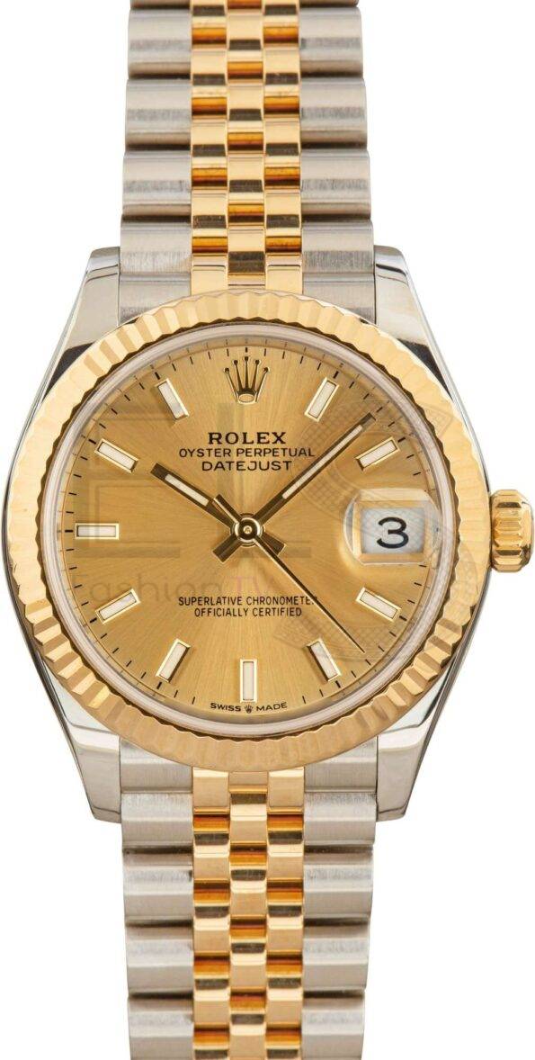 Ladies Rolex Datejust 278273 Stainless Steel & 18k Yellow Gold ELS Fashion TV