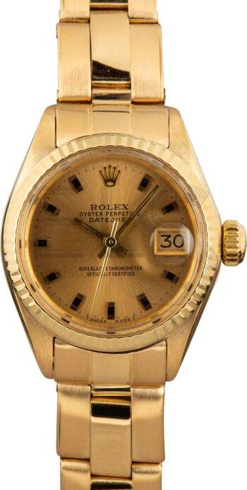 Ladies Rolex Datejust 6917 Yellow Gold ELS Fashion TV