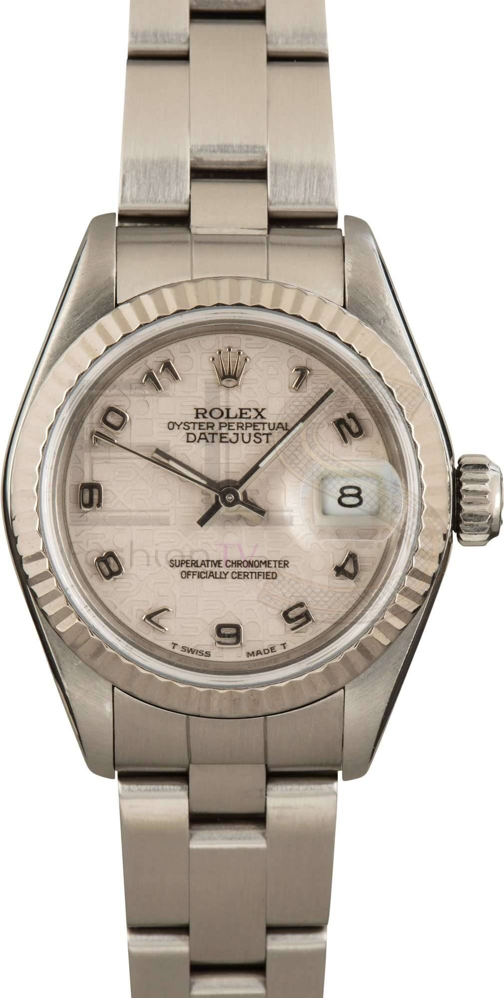 Ladies Rolex Datejust 69174 Stainless Steel Ladies Rolex Datejust 69174 Stainless Steel ELS Fashion TV