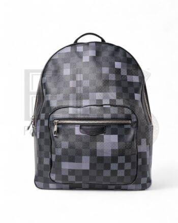 Louis Vuitton Backpack Josh Mm Damier Graphite Pixel Black ELS Fashion TV