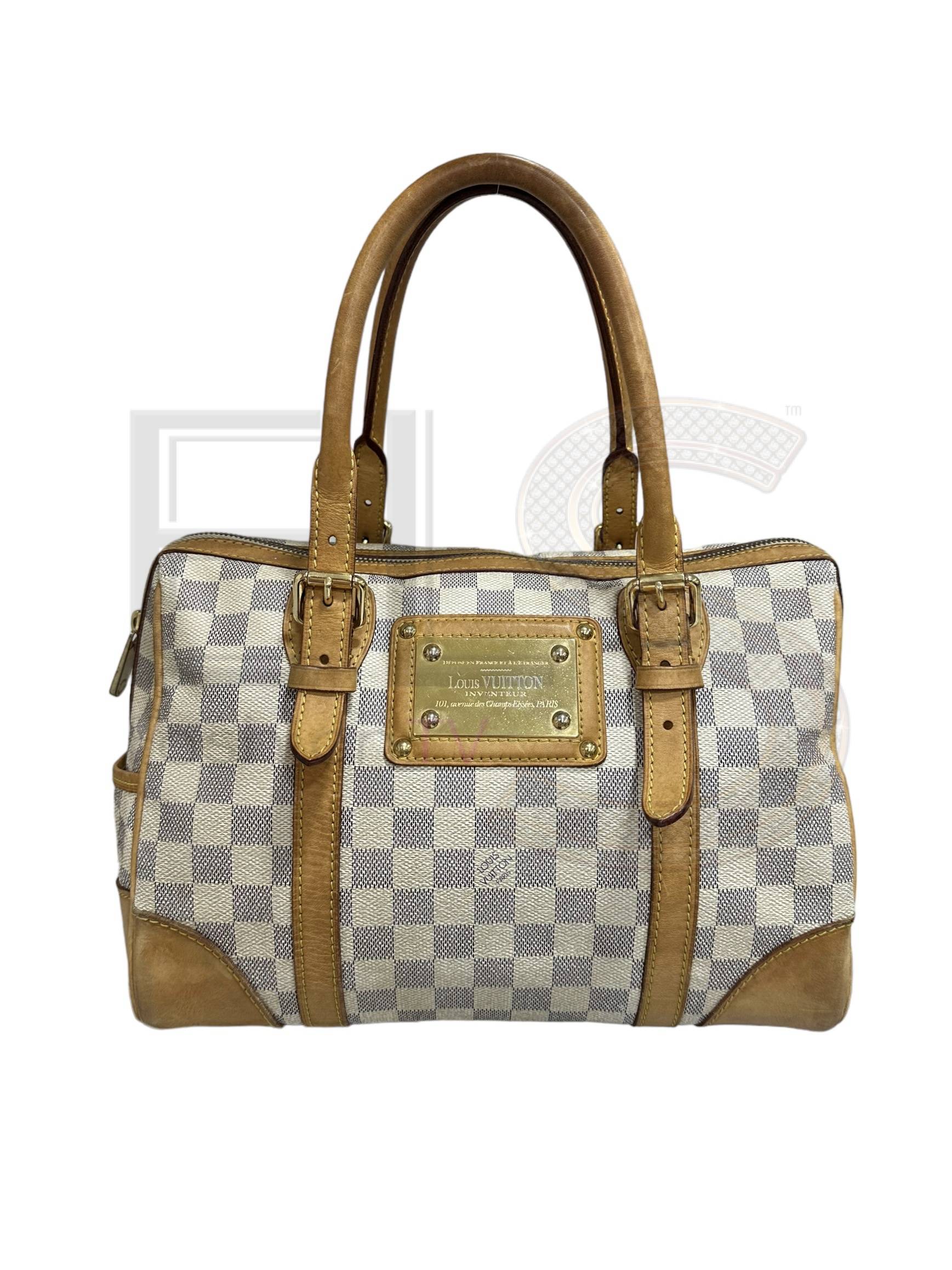 Louis Vuitton Berkeley Mm Damier Azur