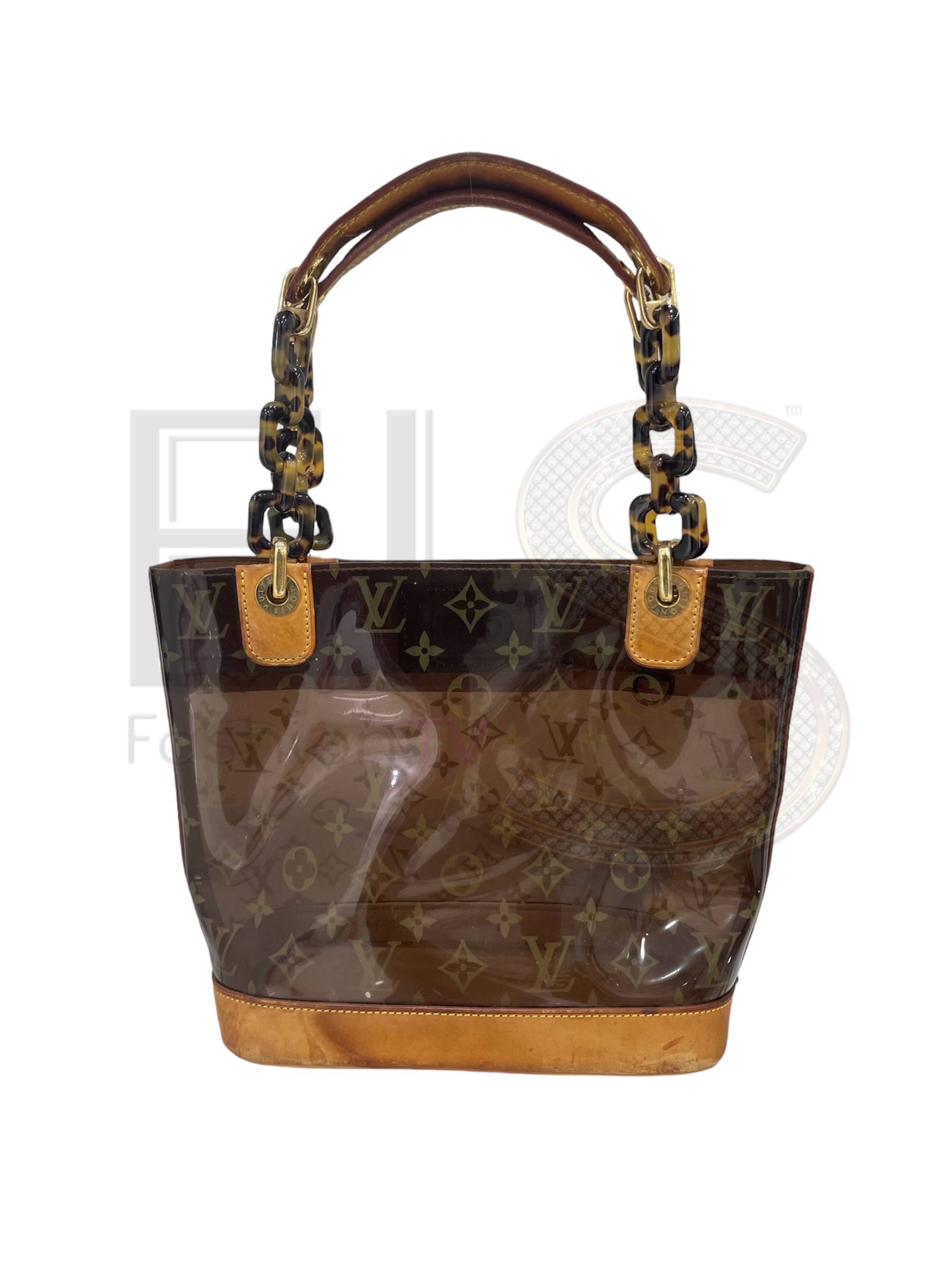 Louis Vuitton Cabas Ambre Pm Vinyl Monogram ELS Fashion TV