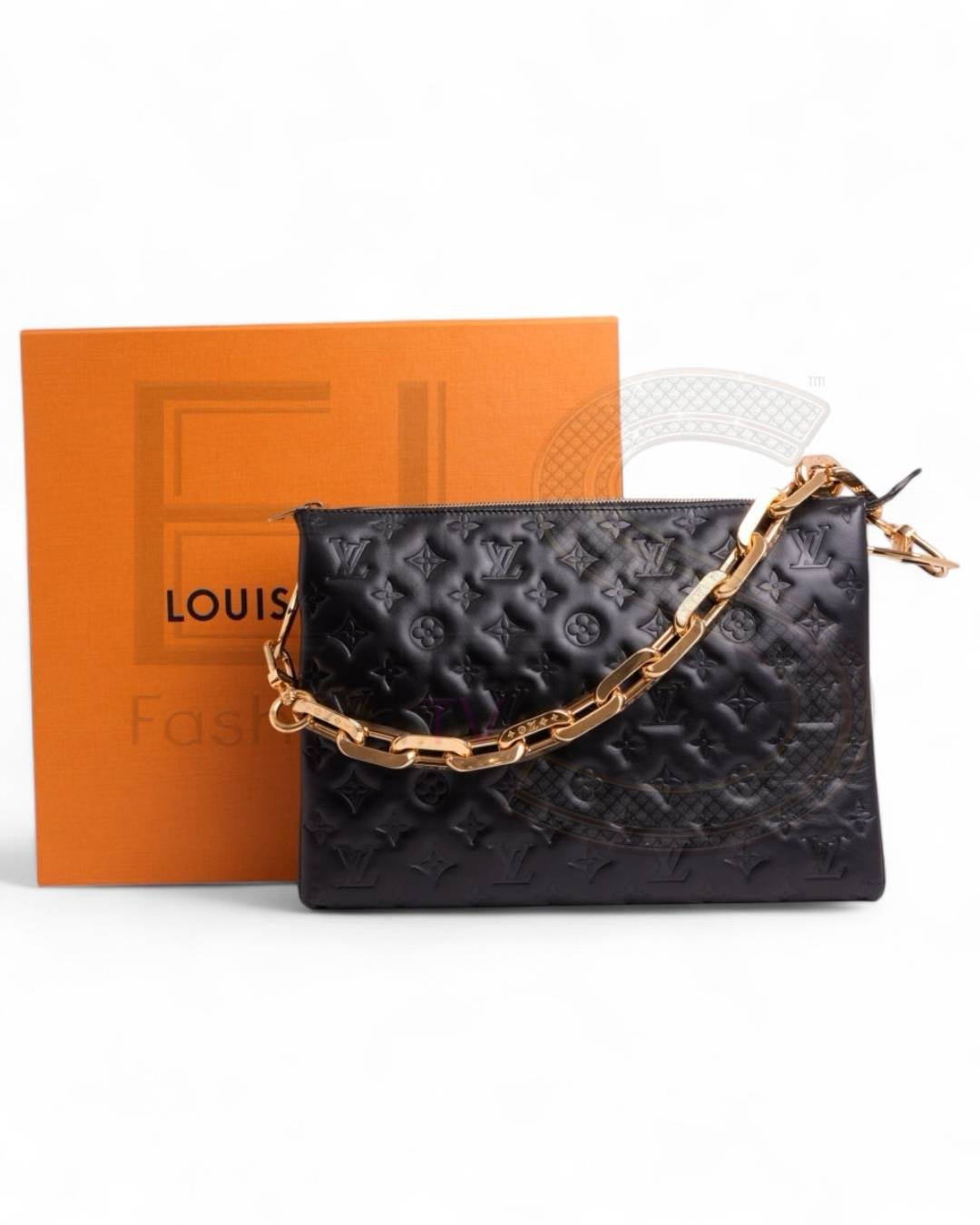 Louis Vuitton Coussin Mm Monogram Black ELS Fashion TV