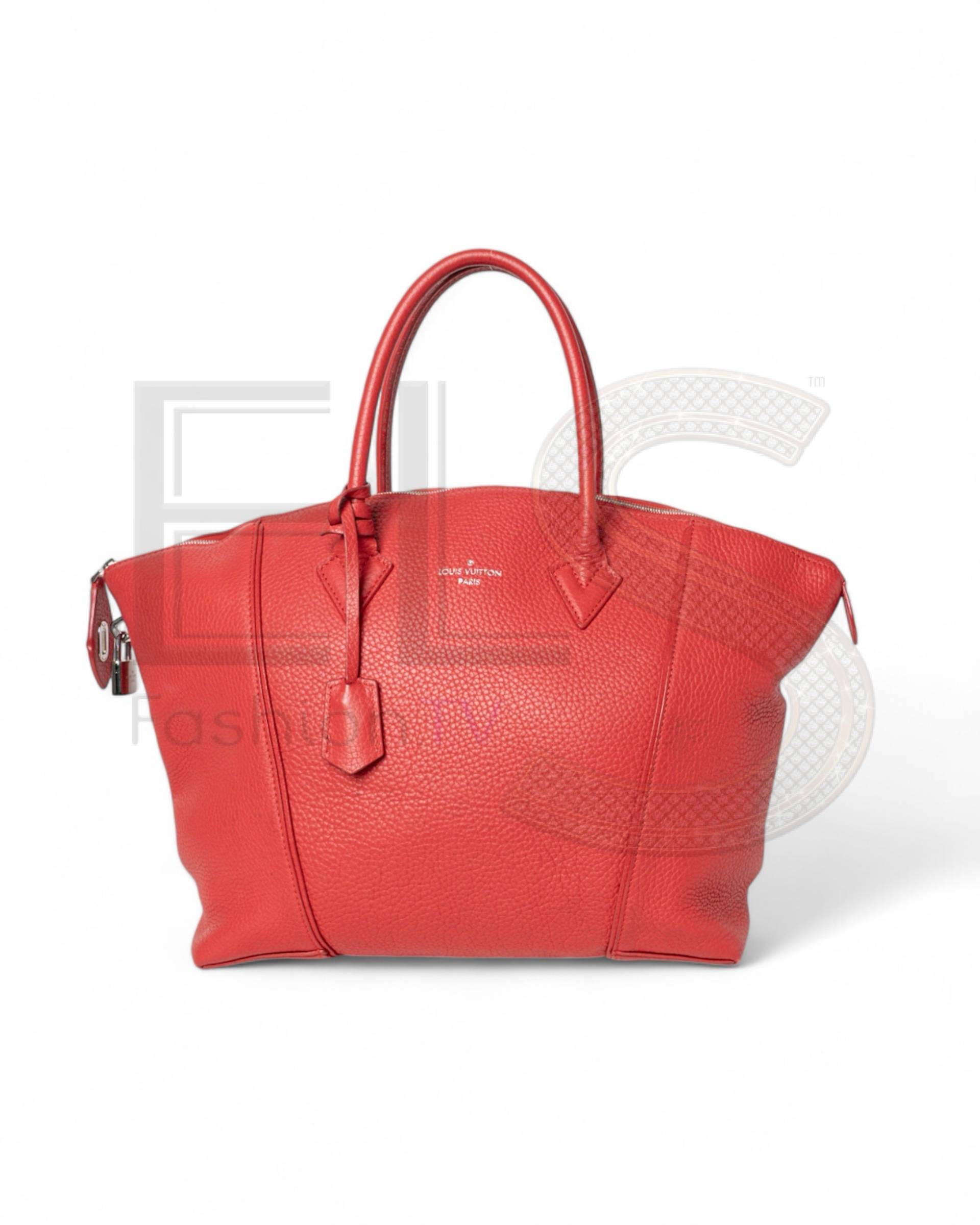 Louis Vuitton Lockit Gm Red