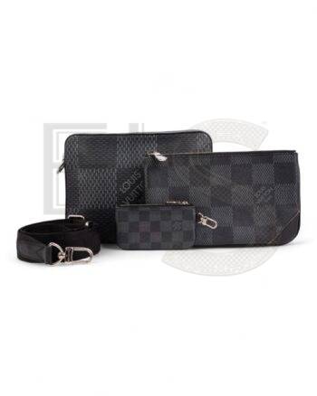 Louis Vuitton Messenger Trio Mm Damier Graphite ELS Fashion TV