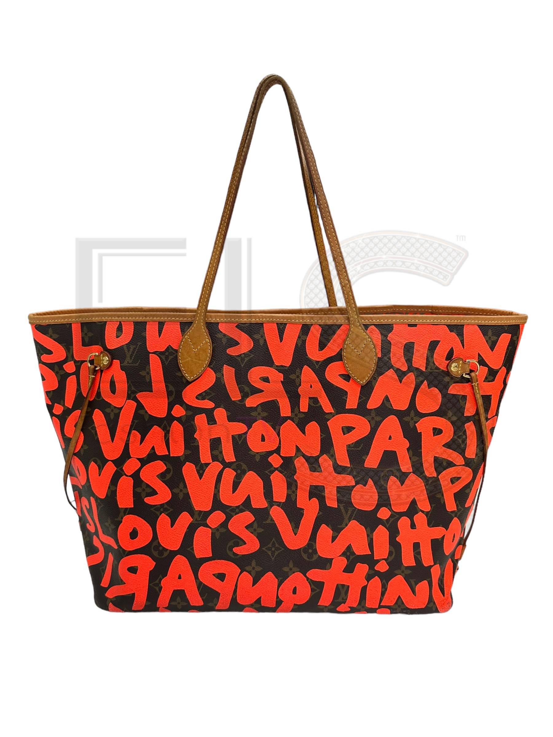 Louis Vuitton Neverfull Gm Graffiti Stephen Sprouse L.E.