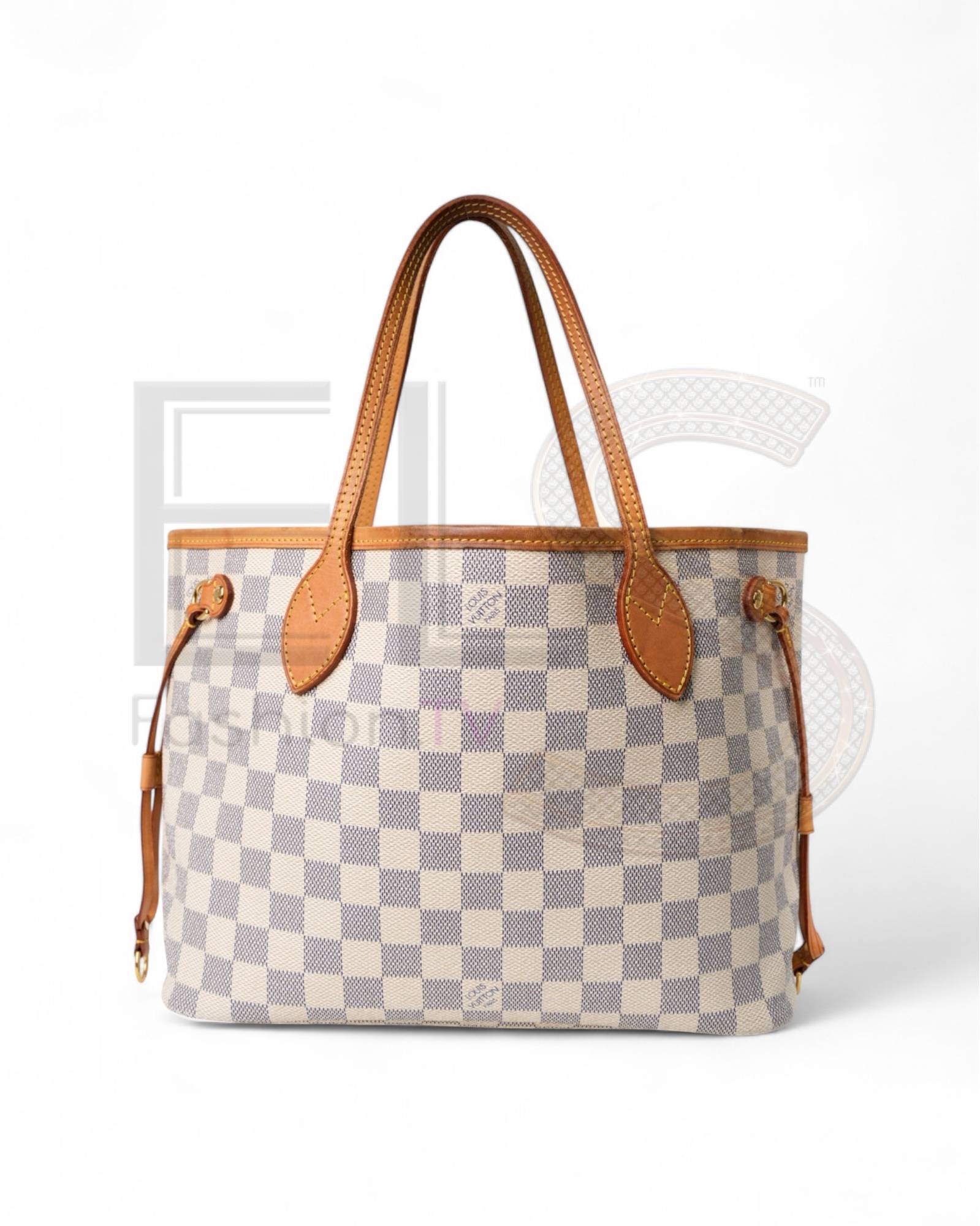 Louis Vuitton Neverfull Pm Damier Azur ELS Fashion TV