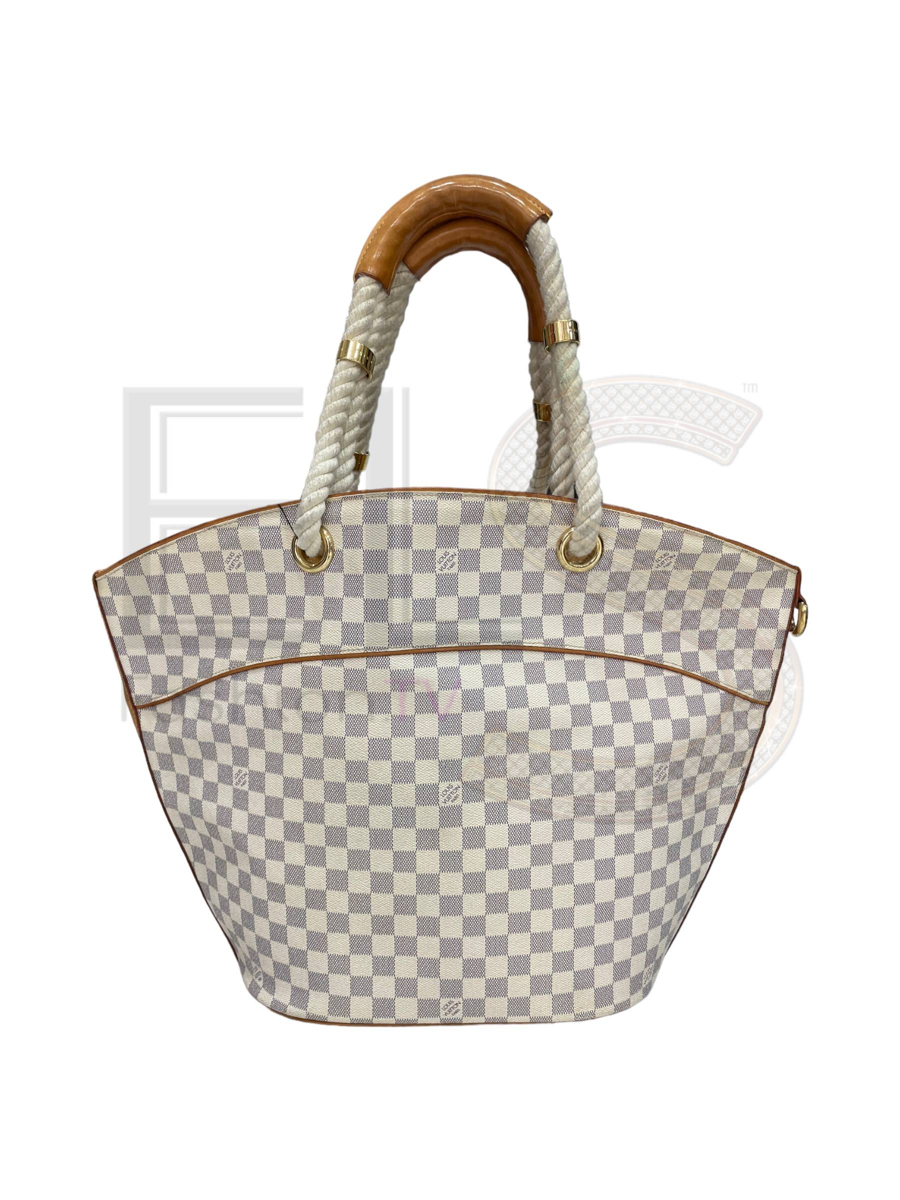 Louis Vuitton Pomburon Gm Damier Azur ELS Fashion TV