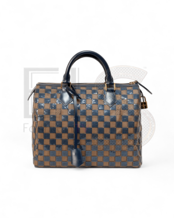 Louis Vuitton Speedy 30 Damier Sequins Navy ELS Fashion TV