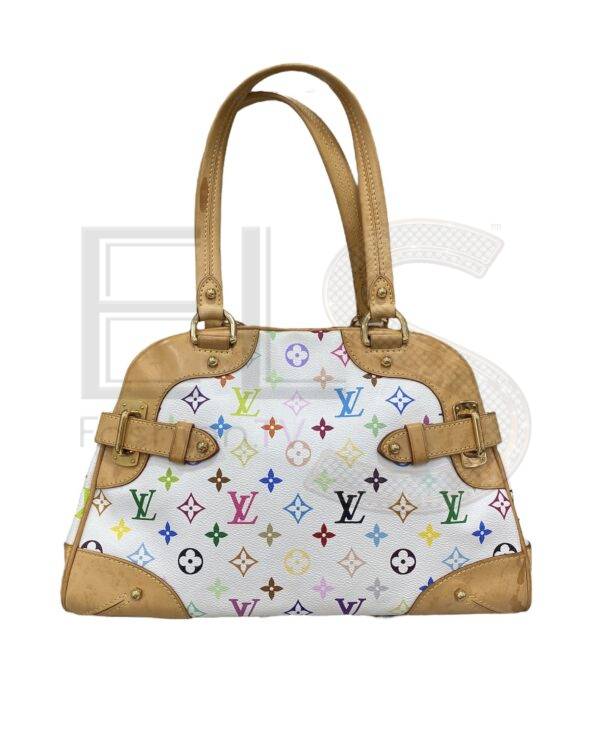 Louis Vuitton X Takashi Murakami Claudia Multicolor L.E. ELS Fashion TV