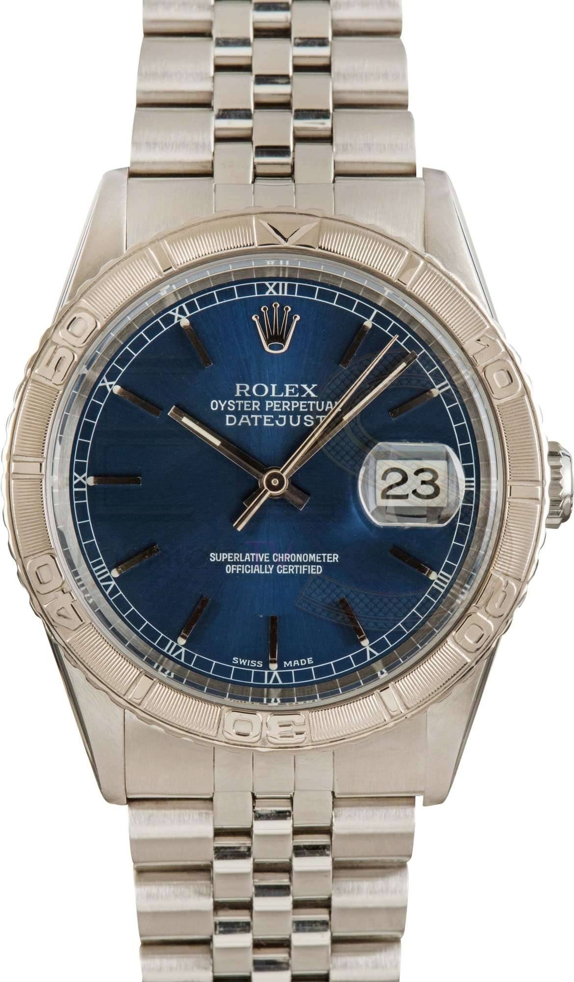 Men's Rolex DateJust Thunderbird 16264 ELS Fashion TV