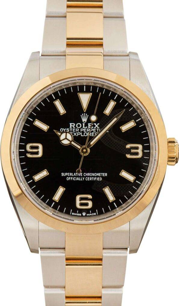 Mens Rolex Explorer Black 124273 ELS Fashion TV