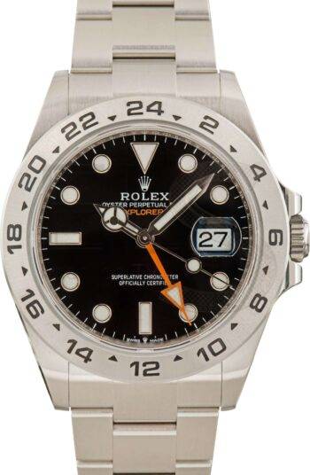 Mens Rolex Explorer II 226570 Stainless Steel ELS Fashion TV