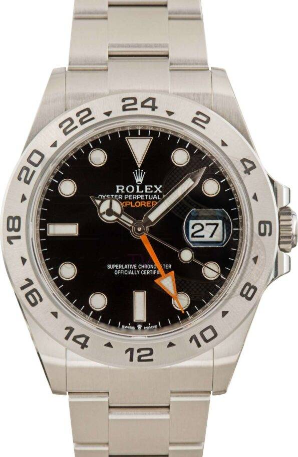 Mens Rolex Explorer II 226570 Stainless Steel ELS Fashion TV