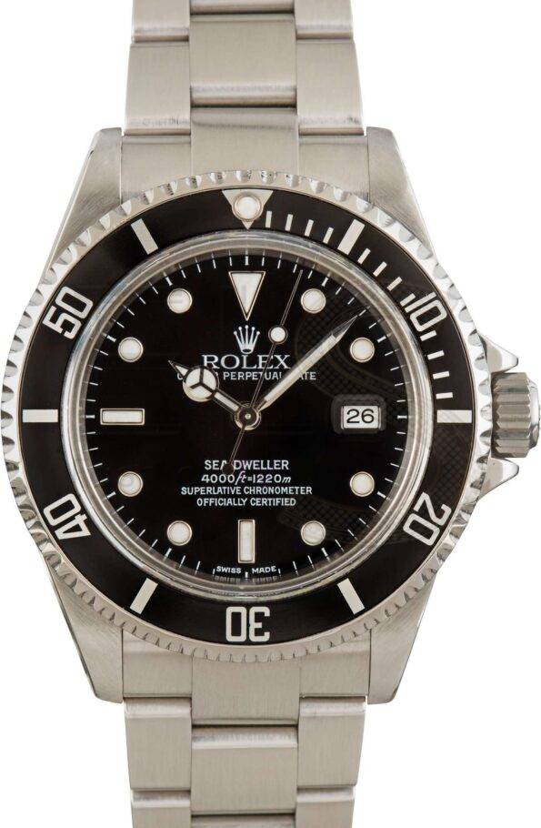 Men's Rolex Sea-Dweller 16600 Black Dial ELS Fashion TV
