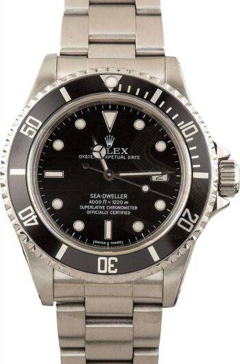 Mens Rolex Sea-Dweller Black 16600 ELS Fashion TV