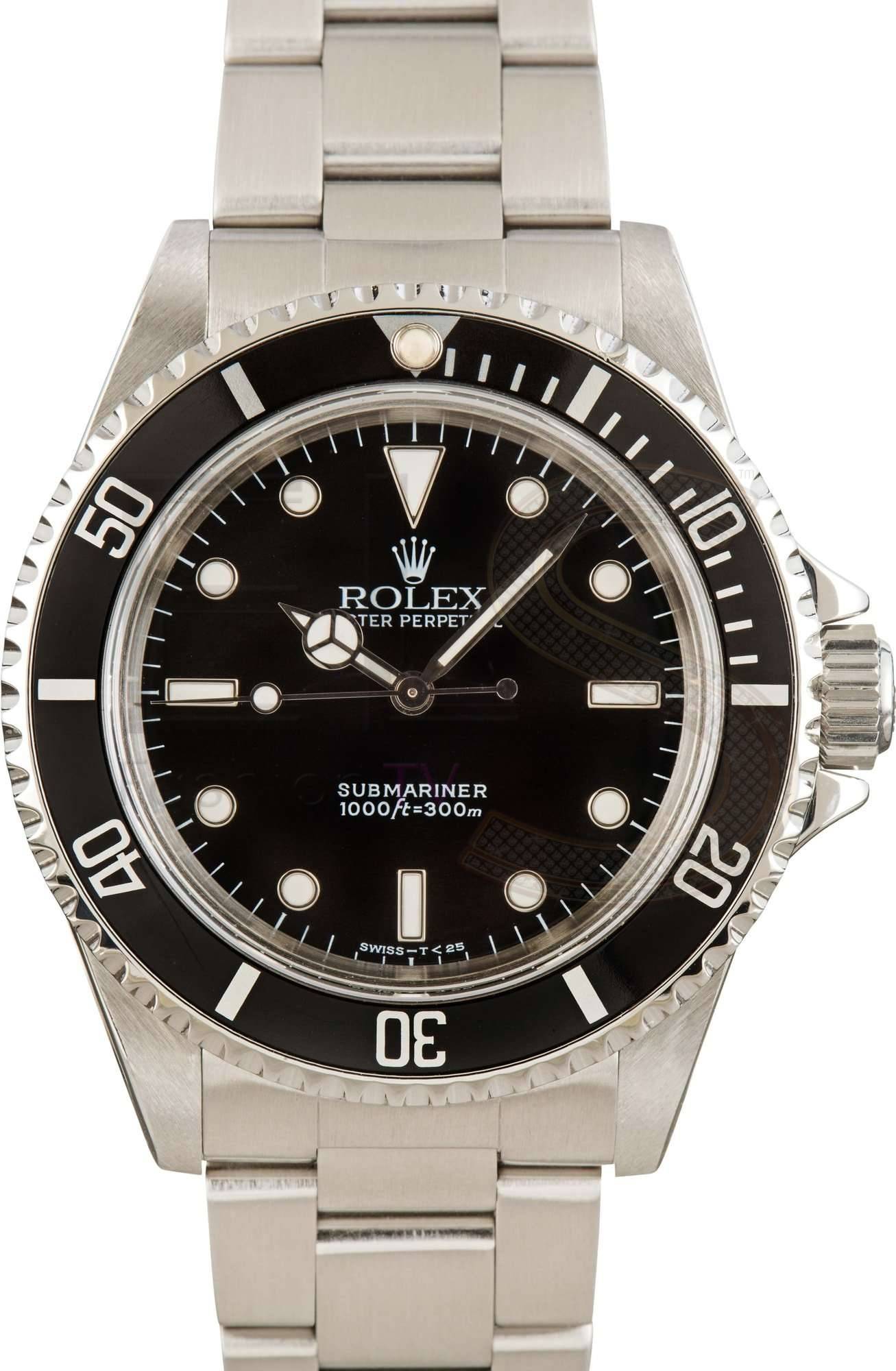Mens Rolex Submariner 14060 Steel Oyster ELS Fashion TV