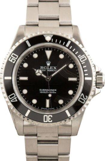 Mens Rolex Submariner 14060M No Date Dial ELS Fashion TV