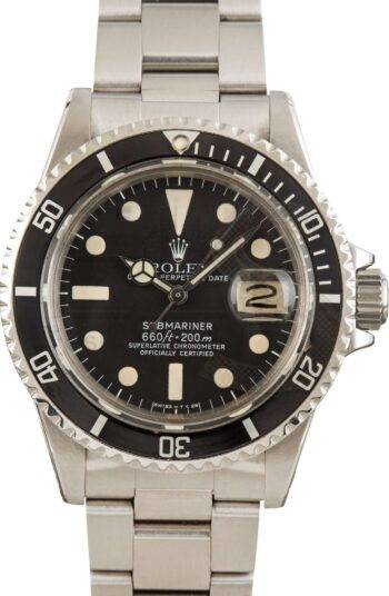 Men's Vintage Rolex Submariner Stainless Steel 1680 ELS Fashion TV