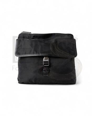 Prada Black Nylon Shoulder Bag ELS Fashion TV