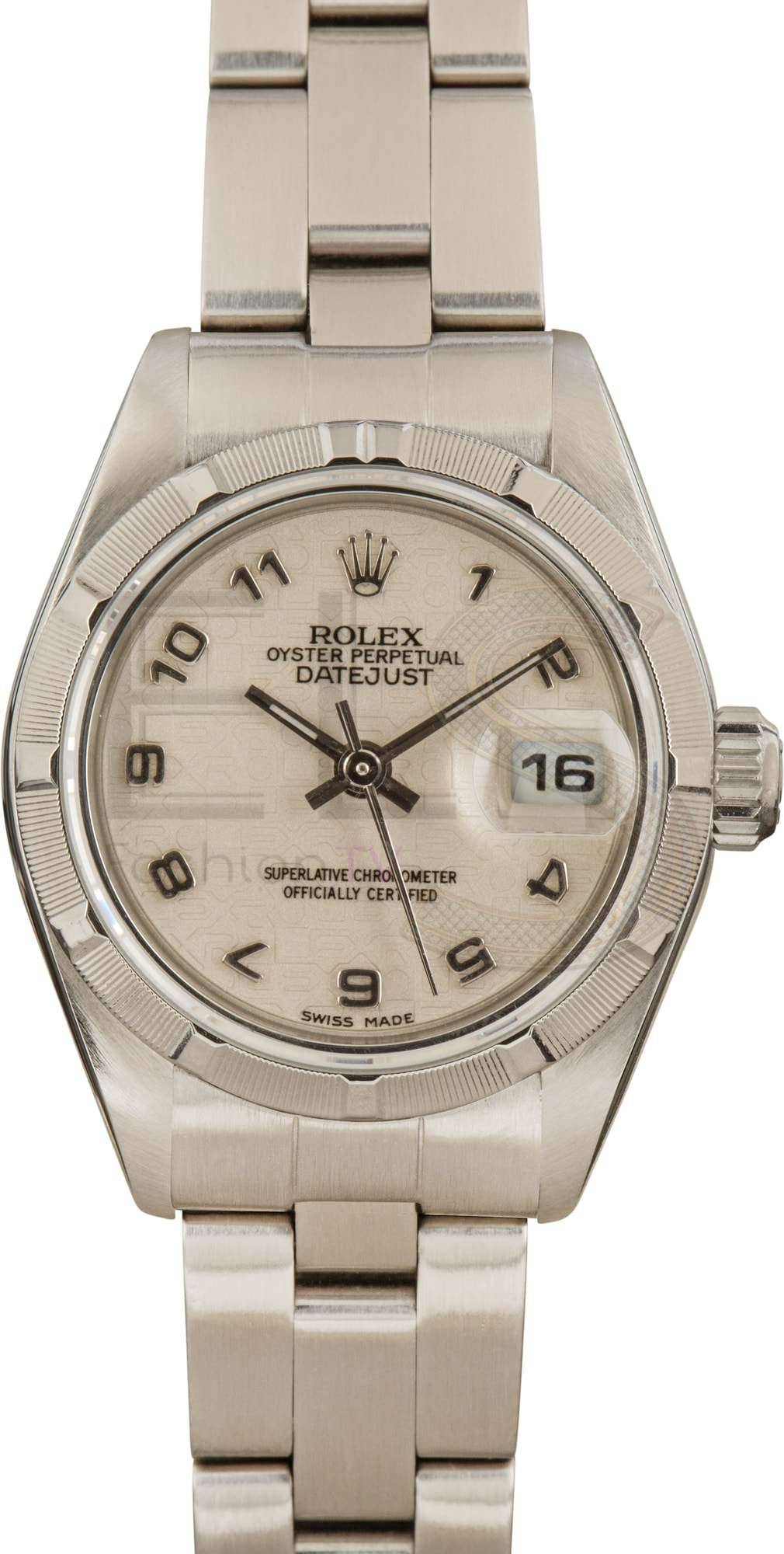 Pre Owned Ladies Rolex Datejust 79190 Stainless Steel Pre Owned Ladies Rolex Datejust 79190 Stainless Steel ELS Fashion TV