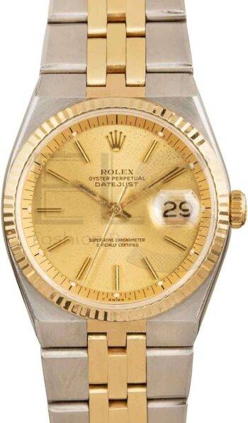 Pre Owned Rolex Datejust 1630 Two Tone ELS Fashion TV
