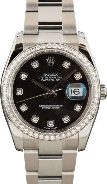 Rolex 116244 Diamond Dial ELS Fashion TV