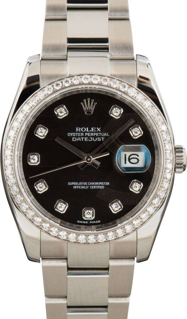 Rolex 116244 Diamond Dial ELS Fashion TV