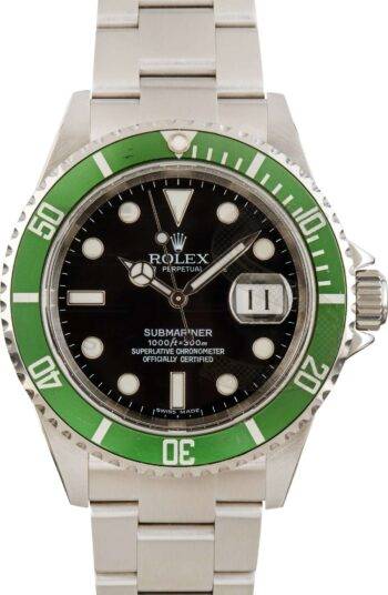 Rolex 40MM Anniversary Submariner 16610V ELS Fashion TV