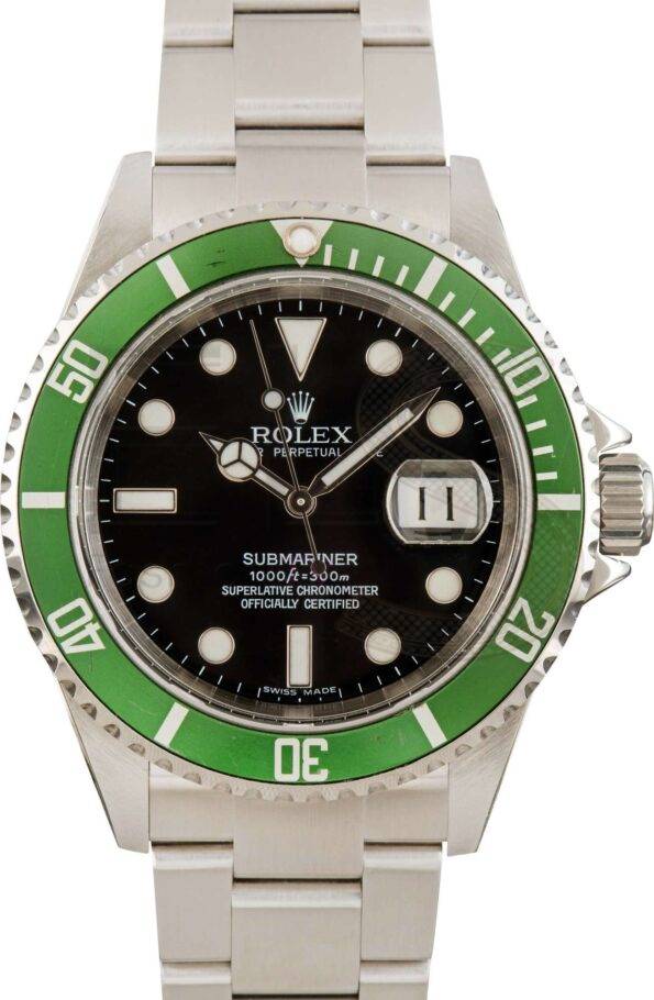 Rolex 40MM Anniversary Submariner 16610V ELS Fashion TV