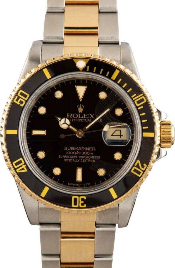 Rolex 40MM Submariner 16803 Two-Tone ELS Fashion TV
