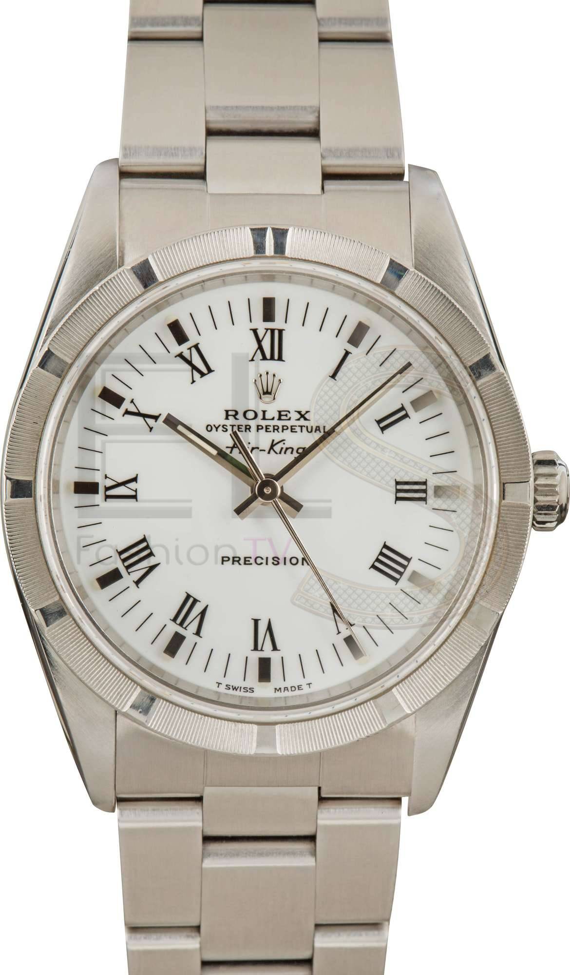 Rolex Air-King 14010 Roman Dial