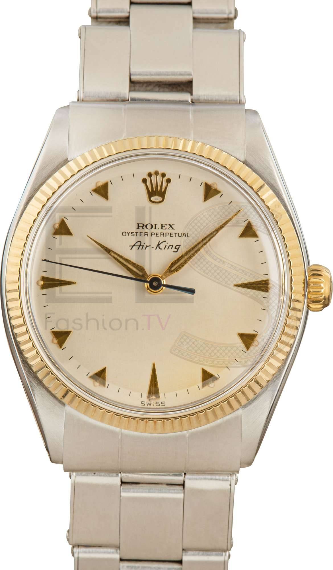 Rolex Air-King 5501 Two-Tone