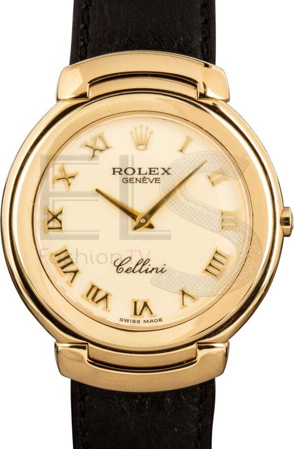 Rolex Cellini 6623 18k Yellow Gold ELS Fashion TV
