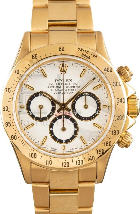 Rolex Cosmograph Daytona 16528 Gold ELS Fashion TV