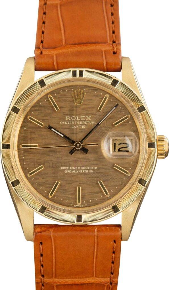 Rolex Date 1501 Yellow Gold ELS Fashion TV