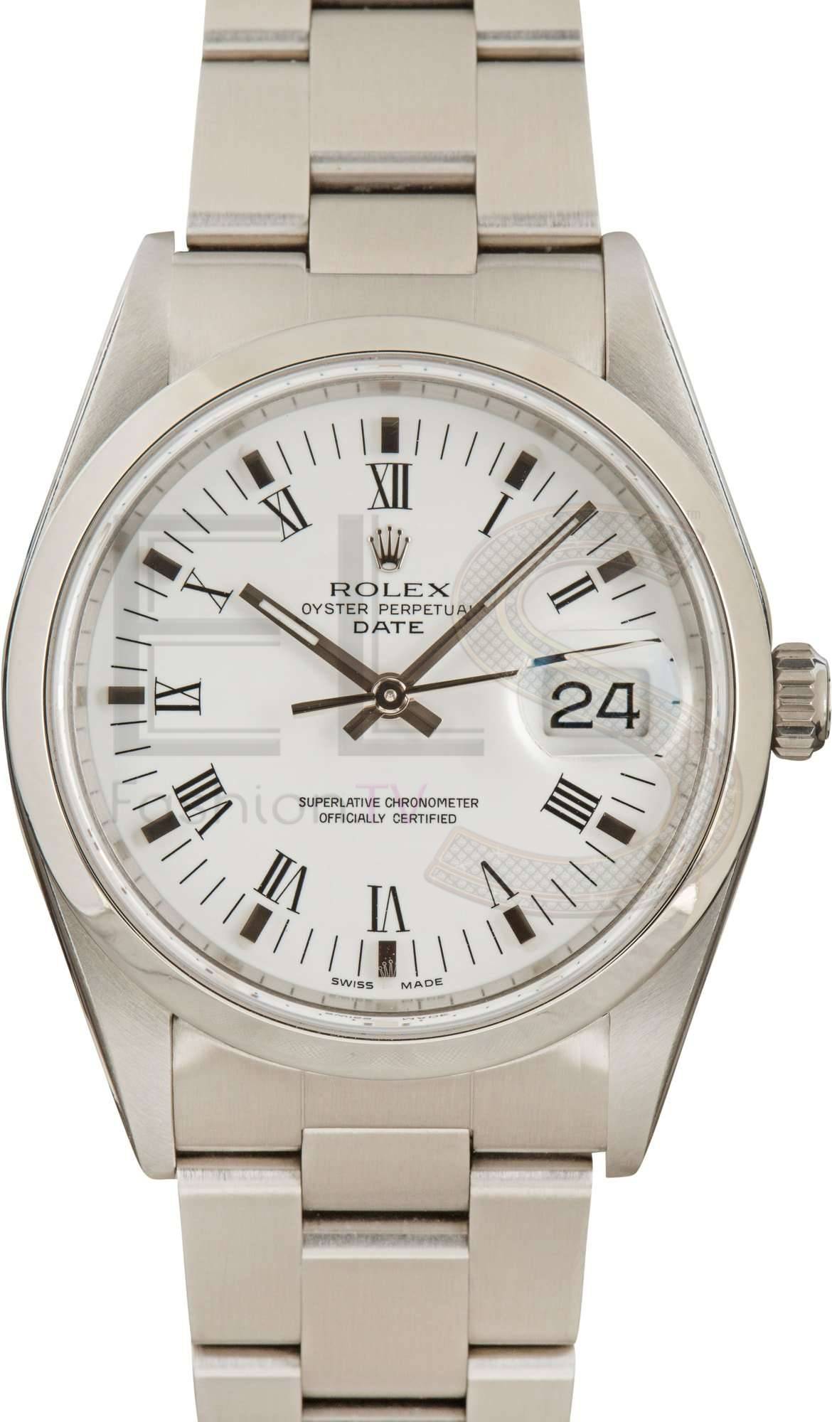 Rolex Date 15200 White Dial