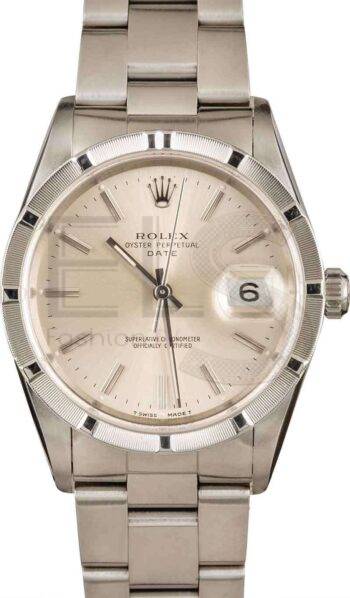 Rolex Date 15210 34mm ELS Fashion TV
