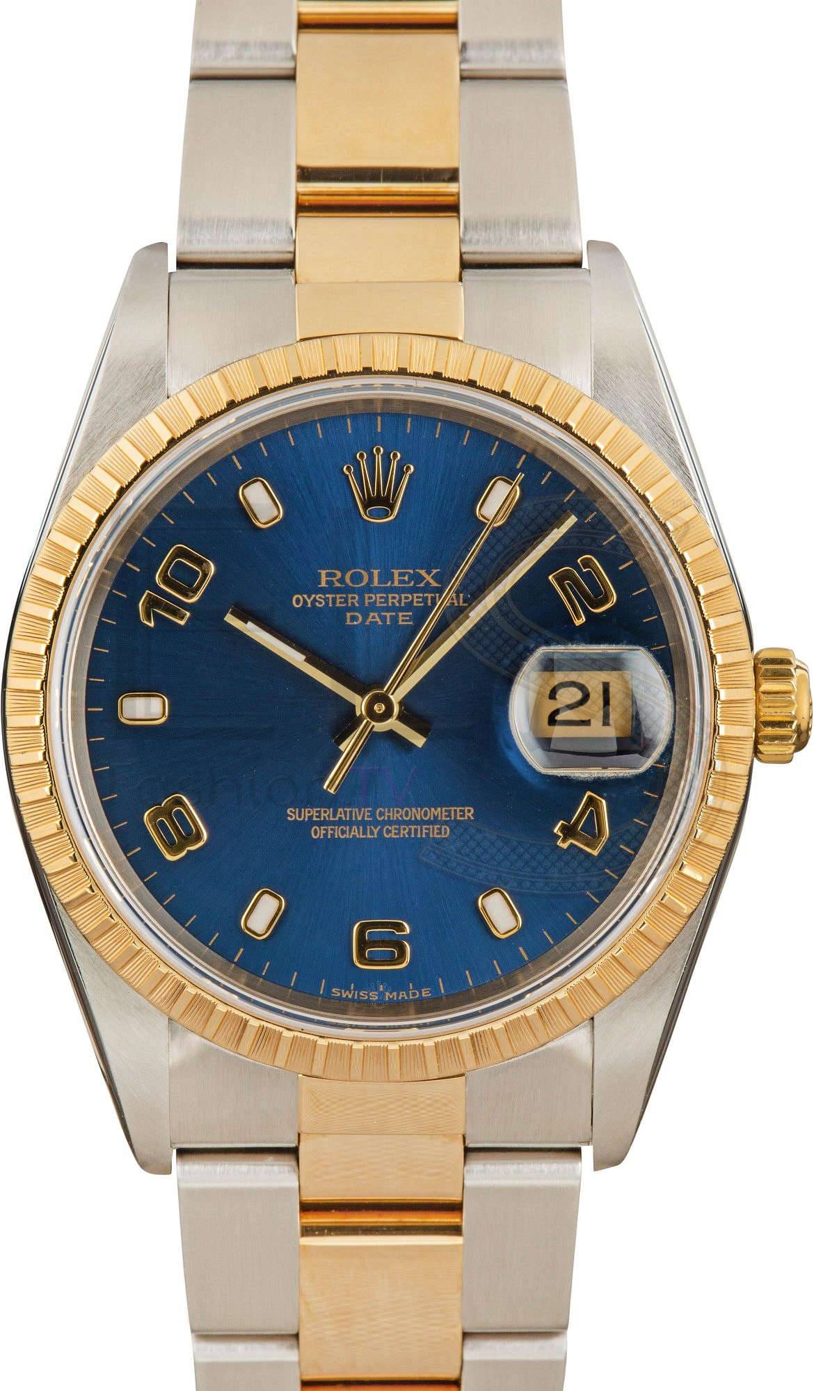 Rolex Date 15223 Two Tone ELS Fashion TV