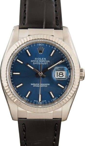 Rolex Datejust 116139 White Gold ELS Fashion TV