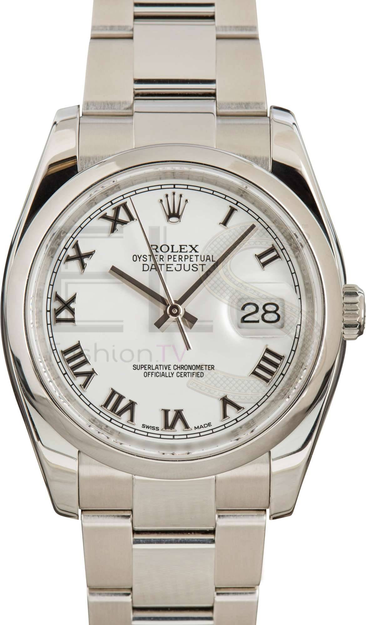 Rolex Datejust 116200 White Dial