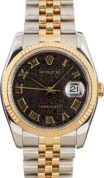Rolex Datejust 116233 Black Dial ELS Fashion TV