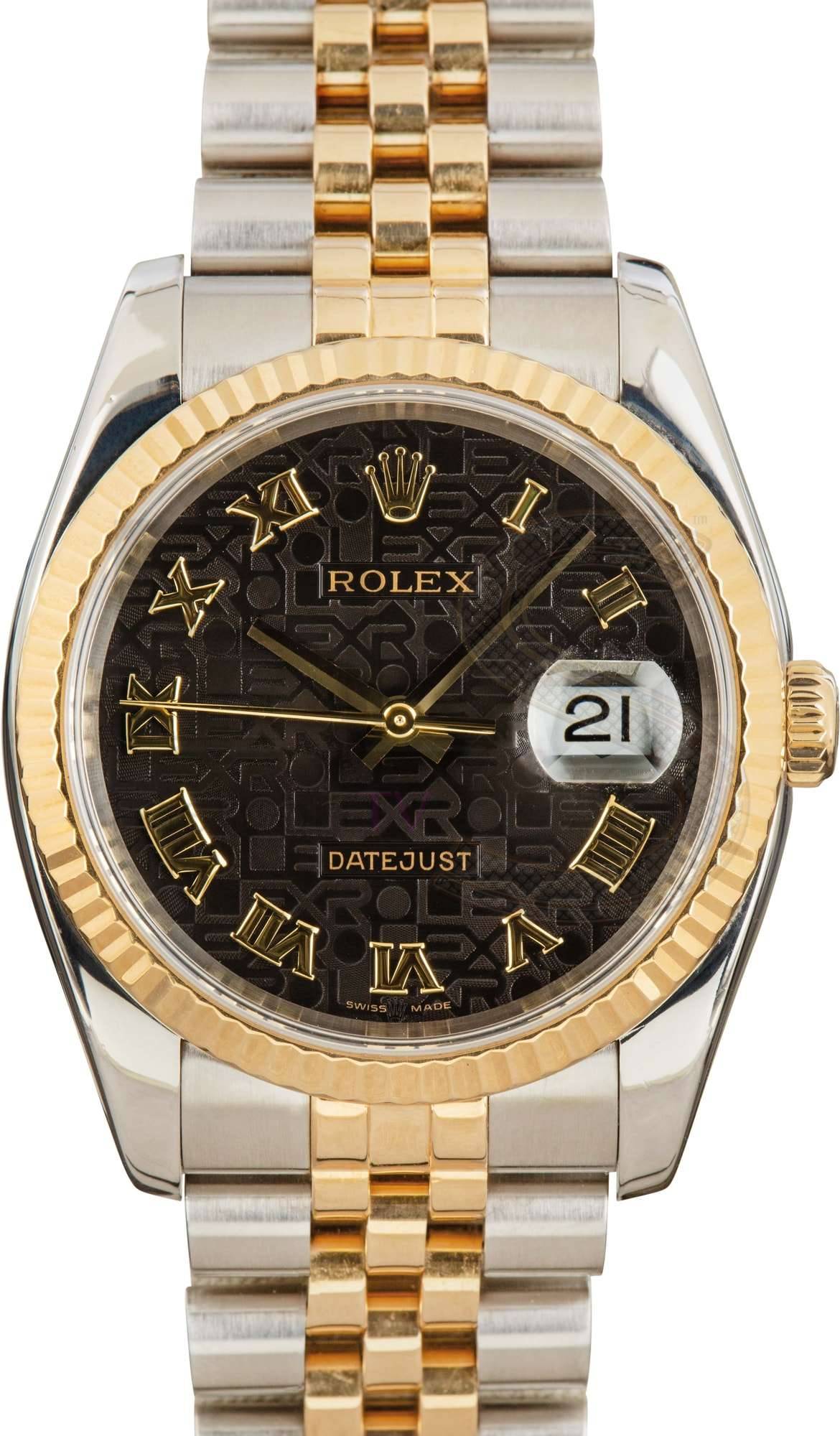Rolex Datejust 116233 Black Dial ELS Fashion TV