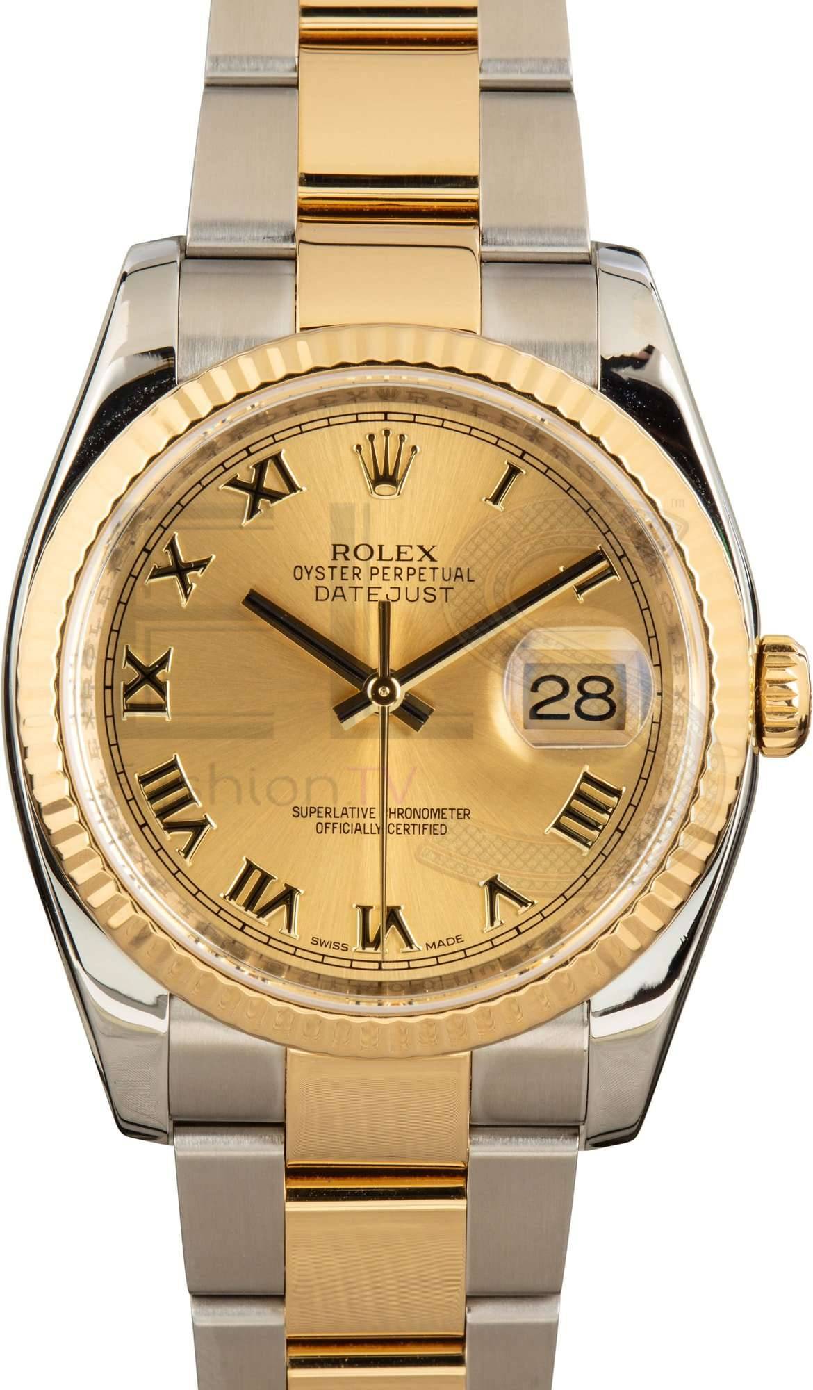 Rolex Datejust 116233 Champagne ELS Fashion TV